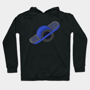 Blue One Wheel Hoodie